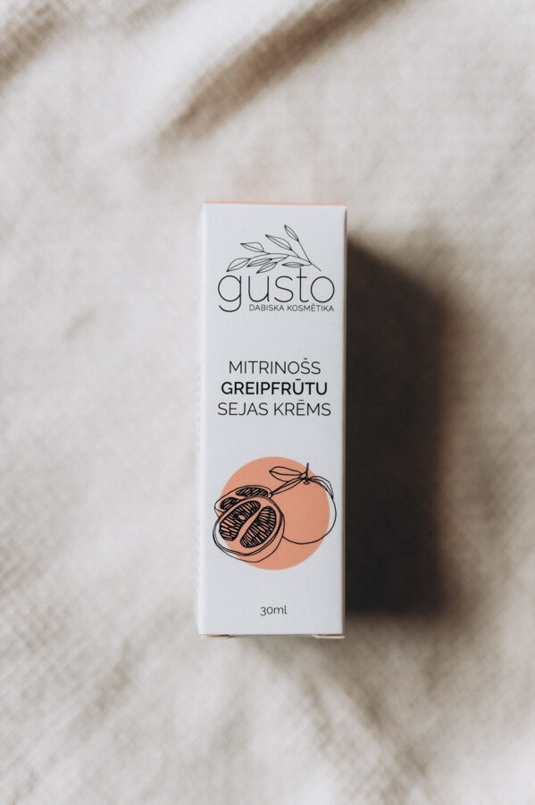 Grapefruit face cream
