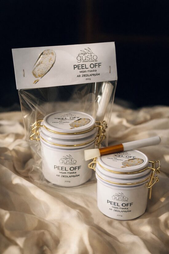 PEEL OFF MASKA ar ziedlapiņām