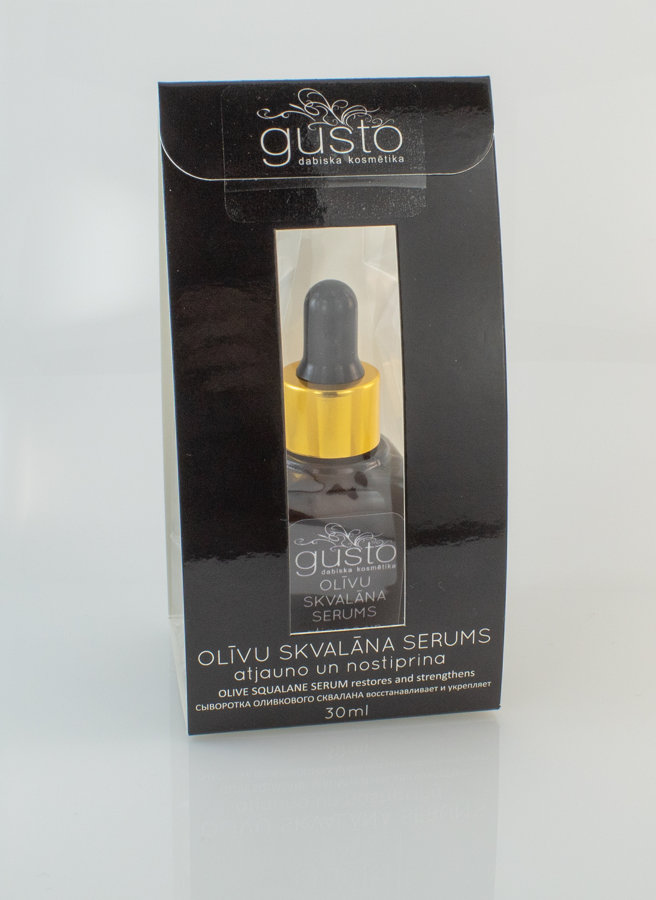 Olīvu skvalāna sejas serums